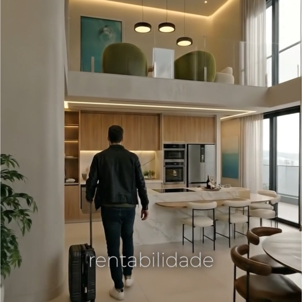 Produtora de vídeos com IA - propaganda do lançamento imobiliário Ateliê Vila Madalena, São Paulo